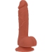 Addiction Steven Silicone Intimate Model 19cm Caramel with Vibrating Bullet