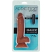Addiction Steven Silicone Intimate Model 19cm Caramel with Vibrating Bullet