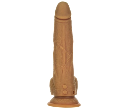 Naked Addiction - Thrusting Dong with Remote 23 cm Caramel