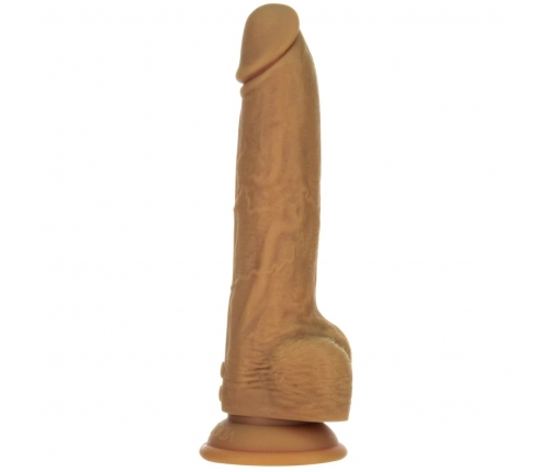 Naked Addiction - Thrusting Dong with Remote 23 cm Caramel