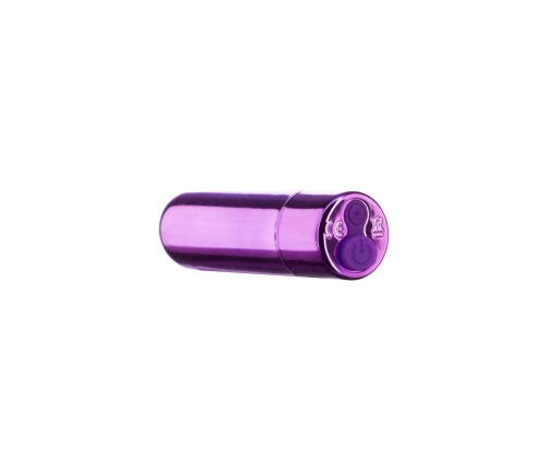 PowerBullet Mini Vibrating Massager 9 Modes USB Rechargeable Purple