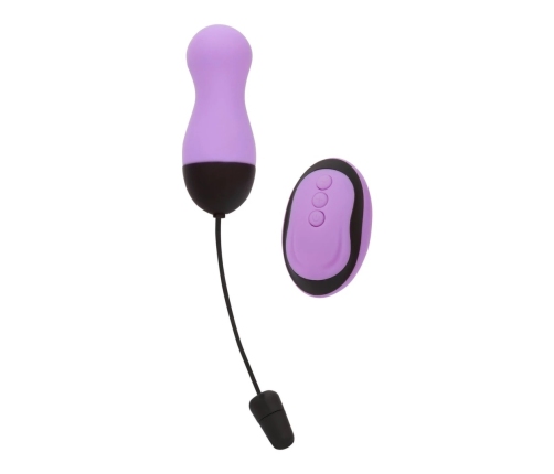 PowerBullet - Remote Control Vibrating Egg 10 Functions Purple
