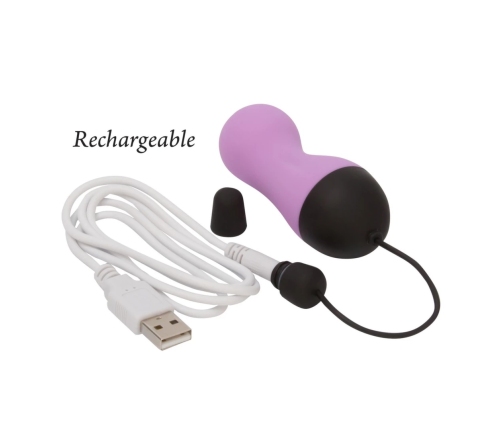 PowerBullet - Remote Control Vibrating Egg 10 Functions Purple