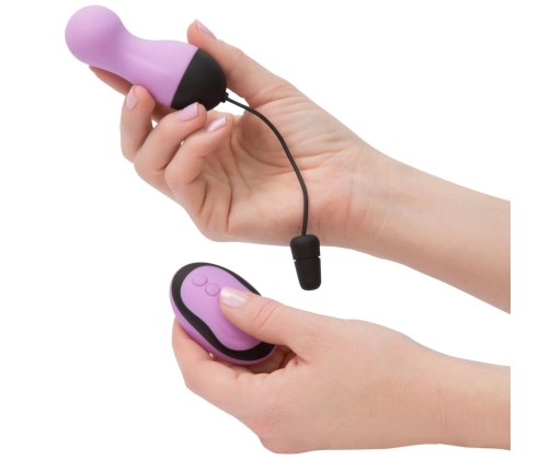 PowerBullet - Remote Control Vibrating Egg 10 Functions Purple