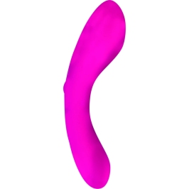 Swan Mini Swan Wand Vibrating Massager, Compact, Silicone, USB, Pink