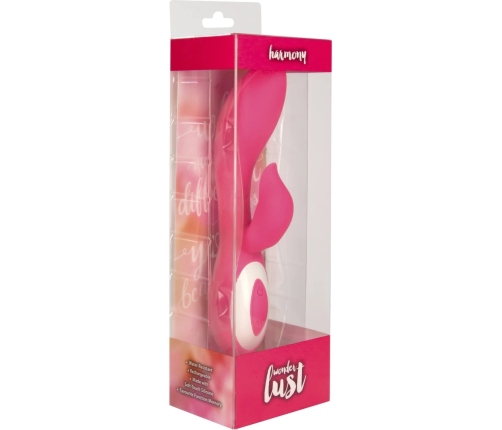 Wonderlust Harmony Pink Dual Action Silicone Personal Massager