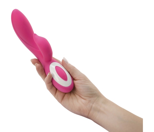 Wonderlust Harmony Pink Dual Action Silicone Personal Massager