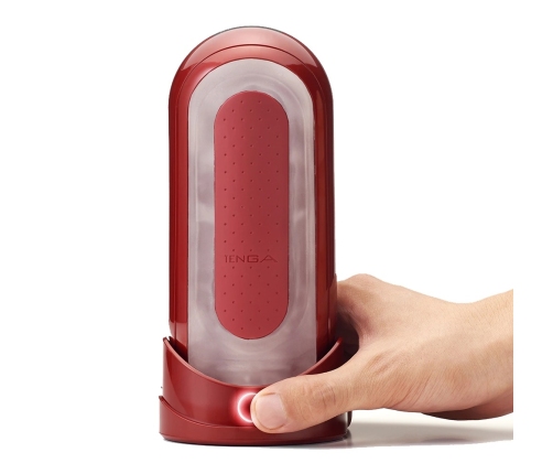 Tenga - Flip Zero 0 Red and Flip Warmer Set