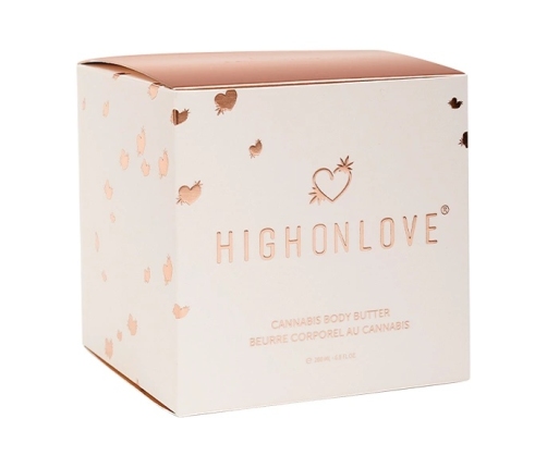 HighOnLove Cannabis Body Butter Lychee & Peony 200ml Moisturizer