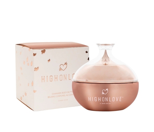 HighOnLove Cannabis Body Butter Lychee & Peony 200ml Moisturizer