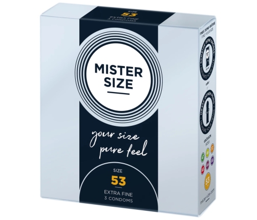 Mister Size - 53 mm Condoms 3 Pieces