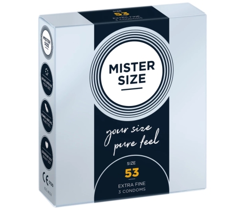 Mister Size - 53 mm Condoms 3 Pieces