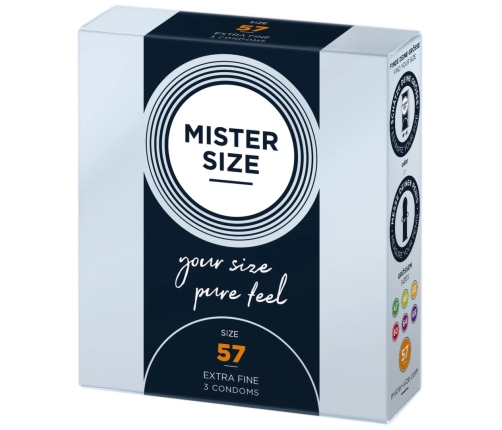 Mister Size - 57 mm Condoms 3 Pieces