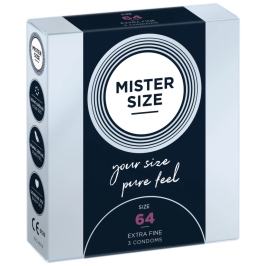 Mister Size - 64 mm Condoms 3 Pieces