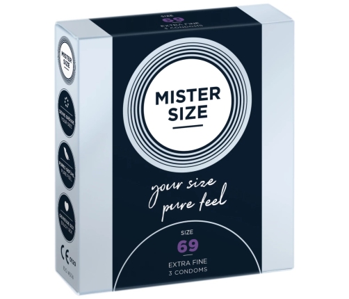 Mister Size - 69 mm Condoms 3 Pieces