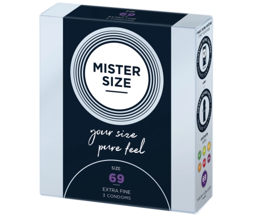 Mister Size - 69 mm Condoms 3 Pieces