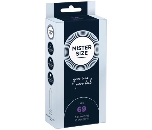 Mister Size - 69 mm Condoms 10 Pieces