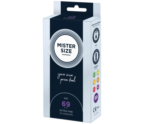 Mister Size - 69 mm Condoms 10 Pieces