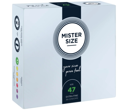 Mister Size - 47 mm Condoms 36 Pieces