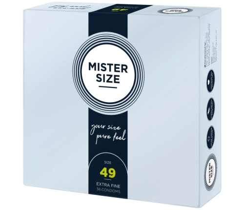 Mister Size - 49 mm Condoms 36 Pieces
