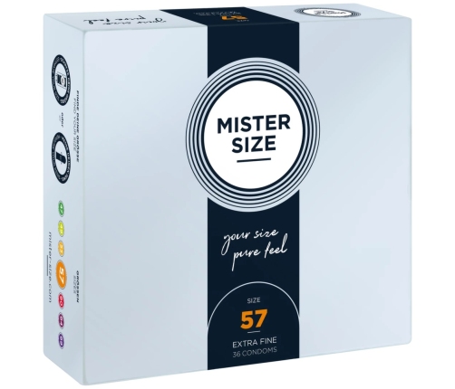 Mister Size - 57 mm Condoms 36 Pieces