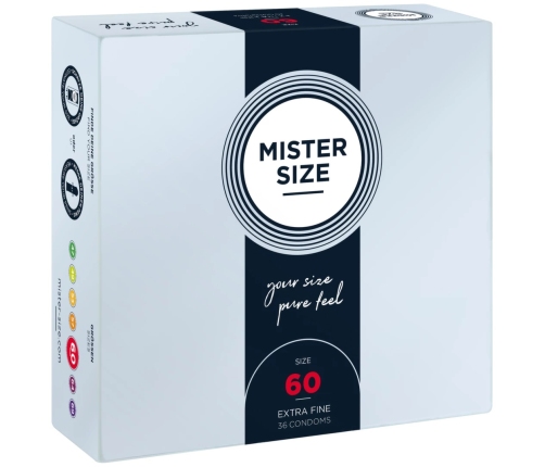 Mister Size - 60 mm Condoms 36 Pieces