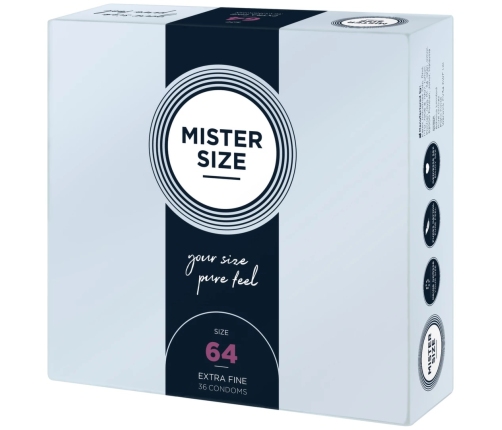 Mister Size - 64 mm Condoms 36 Pieces