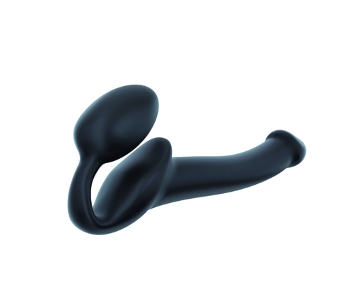 Strap-On-Me Semi-Realistic Bendable Intimate System Black XL