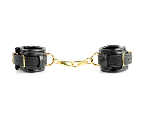 Sportsheets Special Edition Restraint Set with Satin Blindfold, Gold Accents