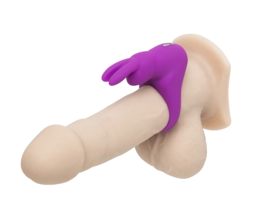 Happy Rabbit - Rechargeable Vibrating Rabbit Cock Ring Purple