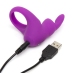 Happy Rabbit - Rechargeable Vibrating Rabbit Cock Ring Blue