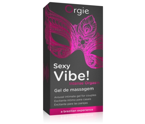 Orgie - Sexy Vibe!Ă Intense Orgasm Liquid Vibrator 15 ml