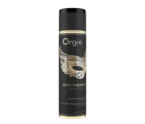 Orgie Sexy Therapy Massage Oil Wanilia Cedr 200ml - olejek do masażu