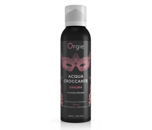 Orgie Acqua Croccante Pianka do masażu musująca Sakura 150ml