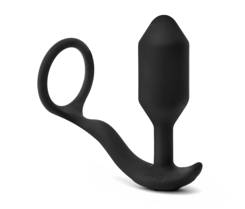 b-Vibe Snug & Tug M Intimate Dual System, Vibrating, Weighted, Silicone