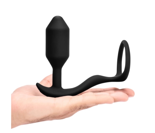 b-Vibe Snug & Tug M Intimate Dual System, Vibrating, Weighted, Silicone