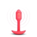 B-Vibe - Vibrating Snug Plug 1 Orange
