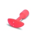 B-Vibe - Vibrating Snug Plug 1 Orange