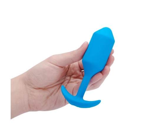B-Vibe - Vibrating Snug Plug 3 Blue