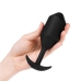 b-Vibe Vibrating Snug Plug 5 Black - Weighted Silicone Plug XL 318g
