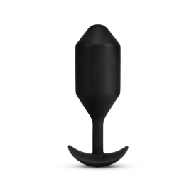b-Vibe Vibrating Snug Plug 5 Black - Weighted Silicone Plug XL 318g b-Vibe Vibrating Snug Plug 5 Black - Weighted Silicone Plug XL 318g