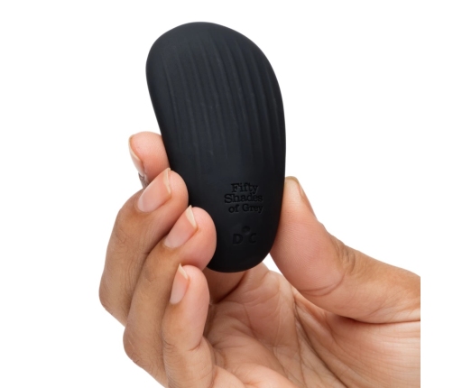 Fifty Shades of Grey Sensation Pebble-Shaped Intimate Massager Black