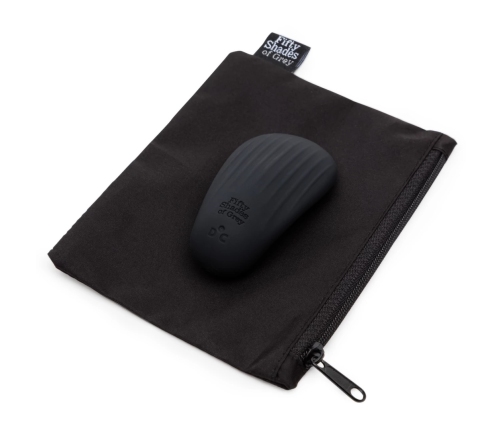 Fifty Shades of Grey Sensation Pebble-Shaped Intimate Massager Black