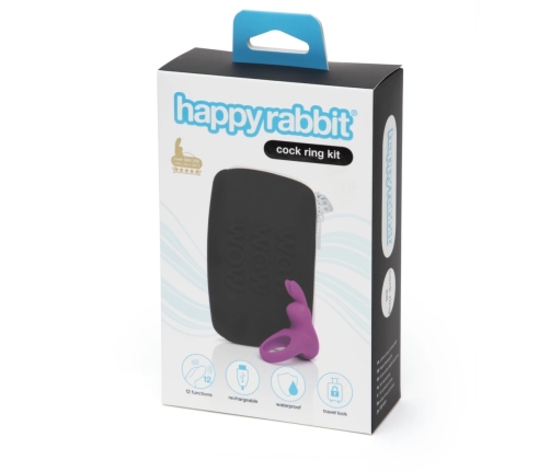 Happy Rabbit - Cock Ring Kit (2 piece)