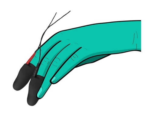 ElectraStim - Silicone Noir Explorer Finger Sleeves