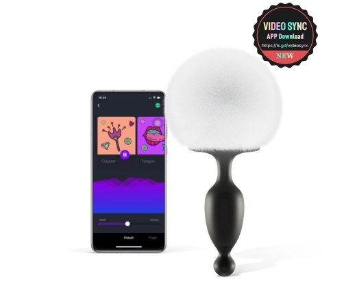 Magic Motion - Bunny Tail Anal Plug