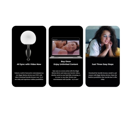 Magic Motion - Bunny Tail Anal Plug