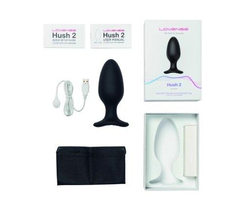 Lovense - Hush 2 Butt Plug L 57 mm