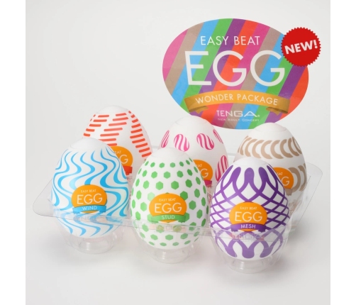 Tenga - Egg Wonder 6 Styles Pack
