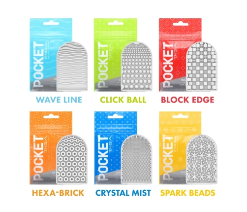 Tenga Pocket Wave Line - Compact Flexible Intimate Device